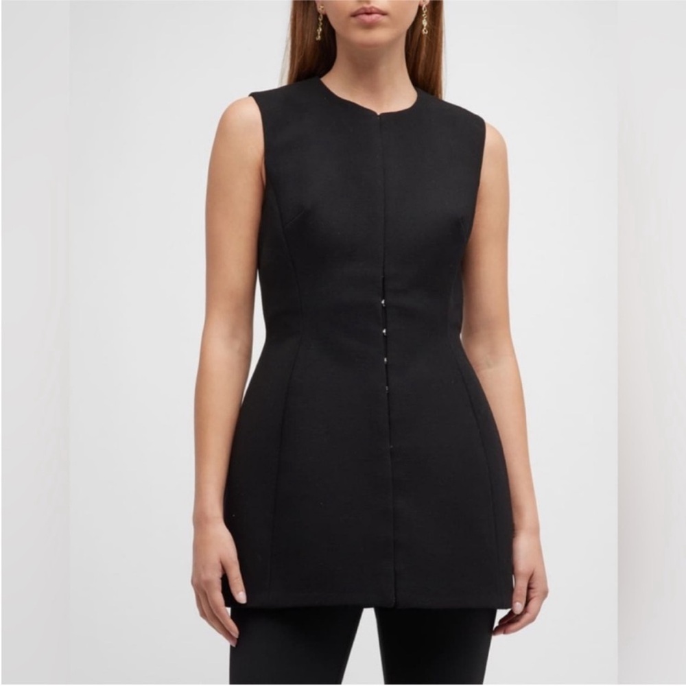EUC Tory Burch HOOK-AND-EYE TUNIC $1,298 RUNWAY 12 - Picture 6 of 11